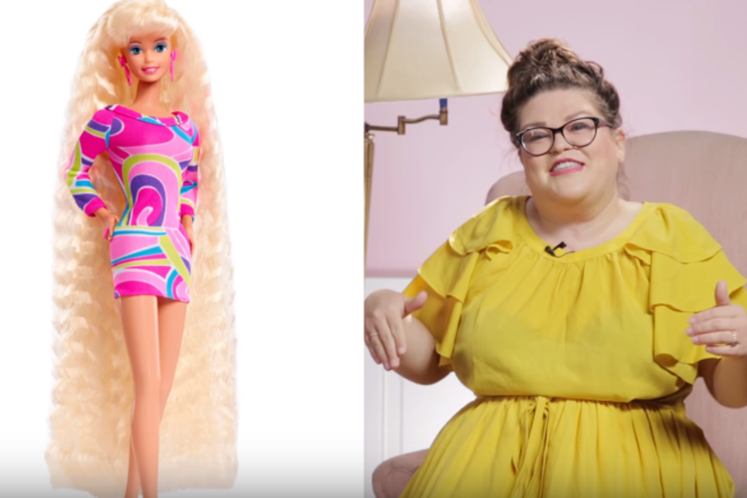 Először mindenki kiválasztotta, melyik Barbie-ra szeretne hasonlítani.