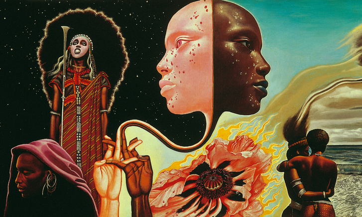 Miles Davis: Bitches Brew című albumának borítója