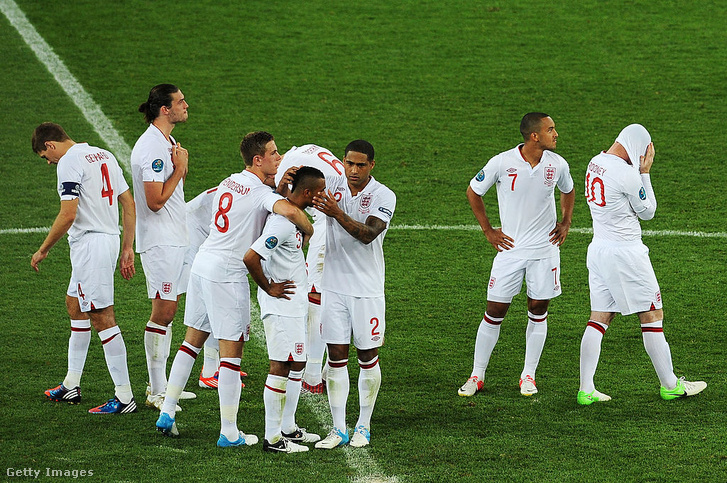 Ismerős kép: Anglia épp búcsúzik egy tornáról, ezúttal 2012-ben az olaszok ellen