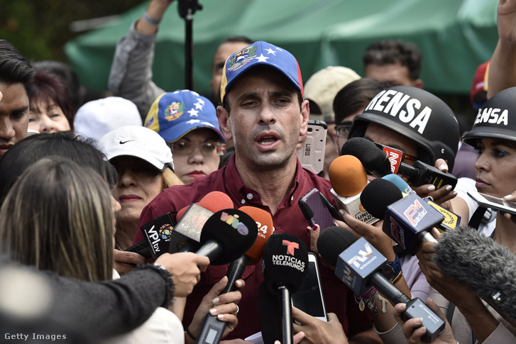 Henrique Capriles nyilatkozik