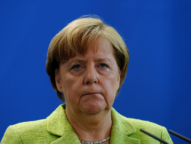 Angela Merkel beválna kecskének