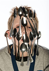 Aaron Caissie Most spoons balanced on the face