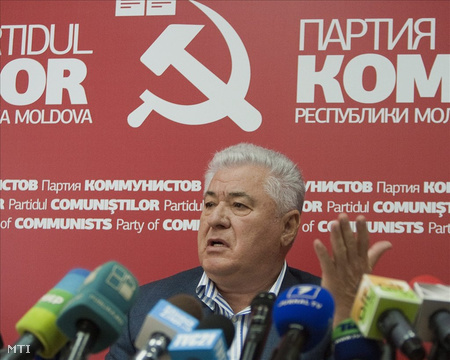 Vladimir Voronin, a Kommunisták Moldovai Pártja elnöke