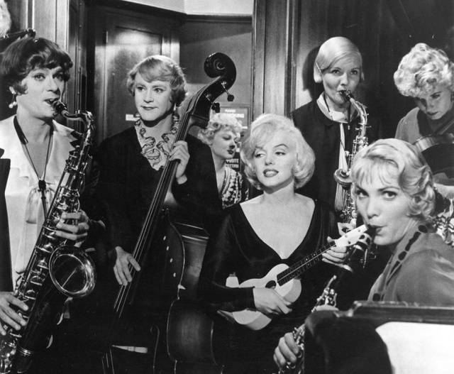 Some like it hot film poster