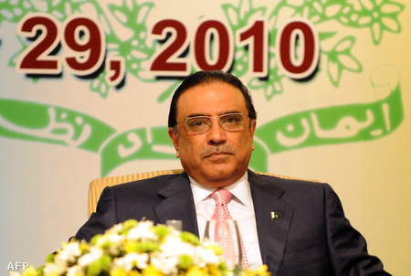 Aszif Ali Zardari pakisztáni elnök