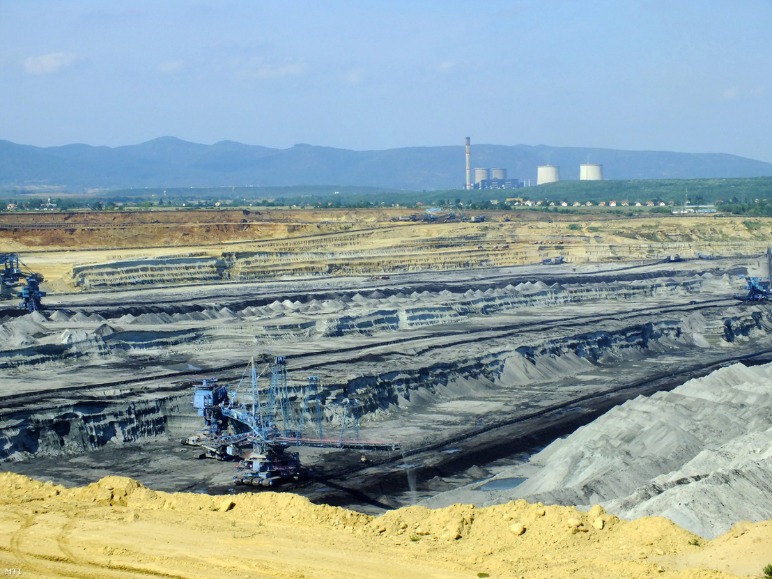A visontai déli bányamezõ látképe