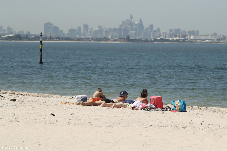 Botany Bay, Sydney, 2017. február, 39 fok