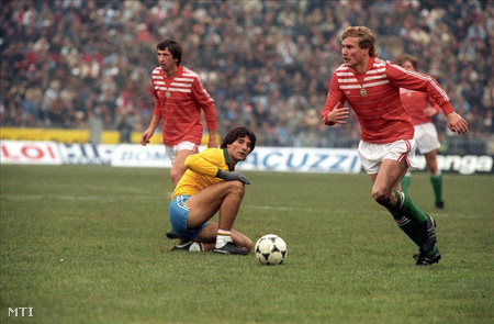 Garaba 1986-ban, a Magyarország - Brazília válogatott labdarúgó mérkőzésen