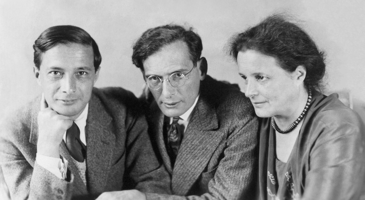 Polányi Mihály, Adolf és Laura 1939-ben Angliában.