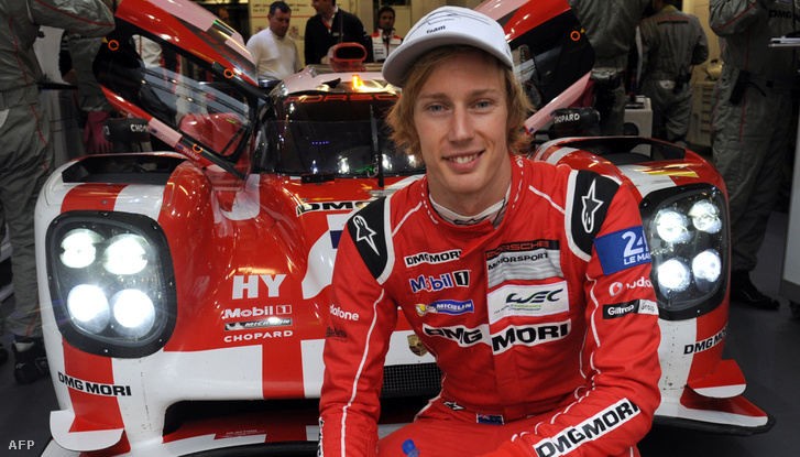 Brendon Hartley és a Le Mans-i Porschéja