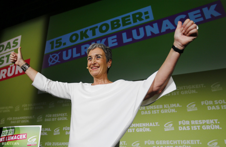 Ulrike Lunacek, a Zöldek listavezetője