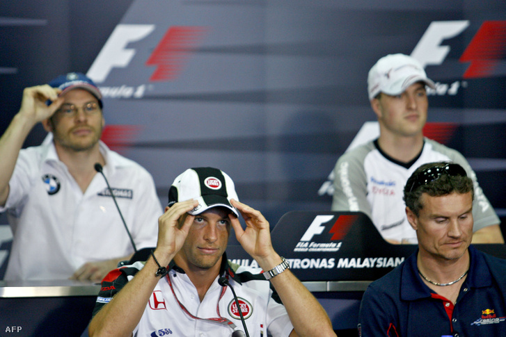 Villeneuve, Ralf Schumacher és Coulthard között 2006-ban