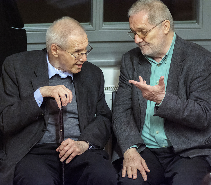 Kurtág György és Eötvös Péter