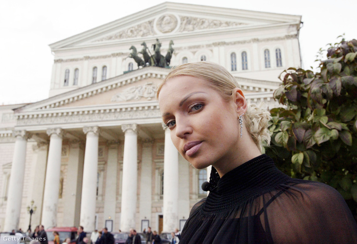 Anastasia Volochkova 2003-ban a Bolsoj előtt