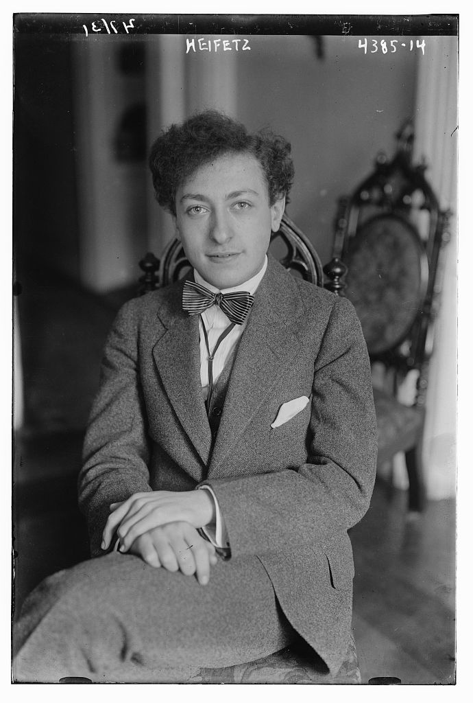 Jascha Heifetz 1917-ben
