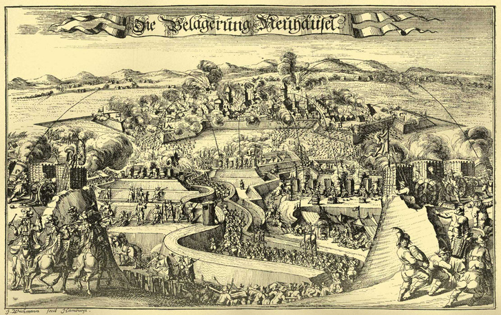 Érsekújvár 1685-ös ostroma; sem a vár, sem az ostromtechnika nem változott sokat