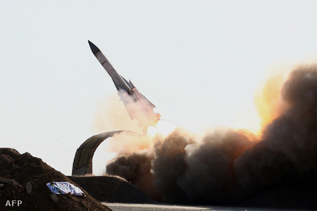 Iráni rakétateszt