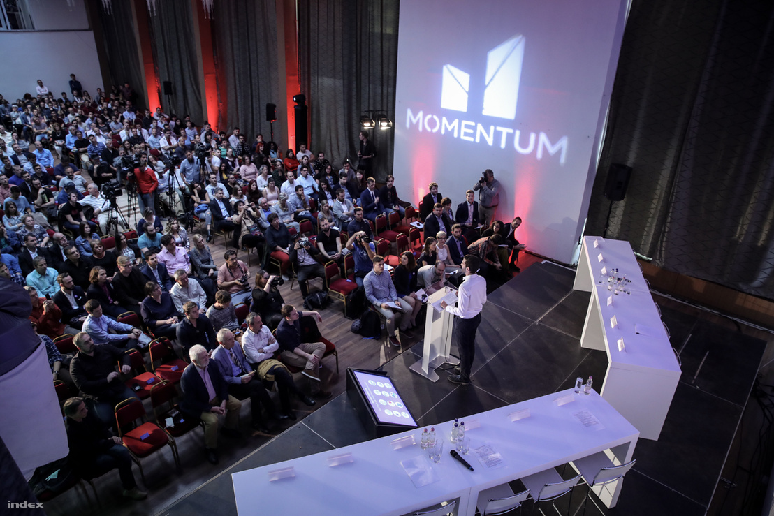 A Momentum programbemutató rendezvénye 2017 őszén