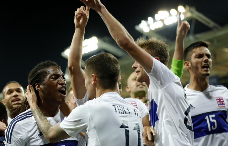 Luxemburgi öröm a franciaországi 0-0 után