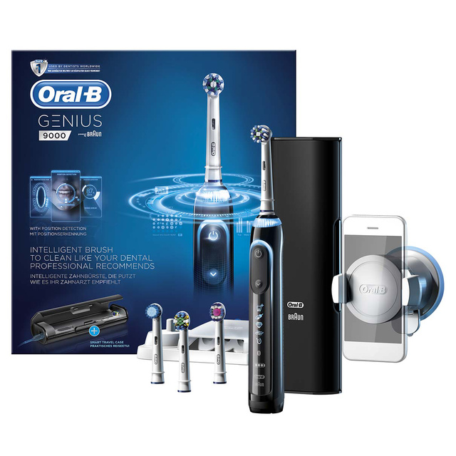 Oral-B Power-Brush 80286825 Black-Genius-9000s 2D-Front WE 1200x