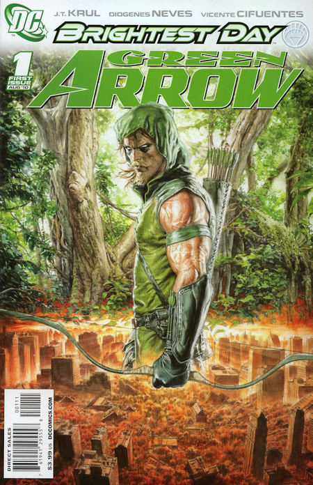 A nagyvárosi Robin Hood - Mauro Cascioli borítóképe (forrás: dc.wikia.com)