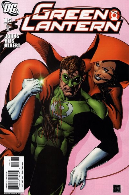 Green Lantern #15 - Ivan Reis borítóképe (forrás: dc.wikia.com)