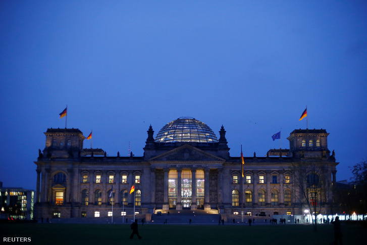 A Reichstag épülete Berlinben