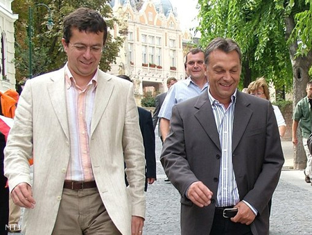 Braun Márton és Orbán Viktor