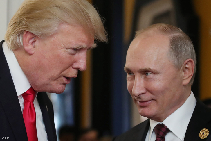 Donald Trump és Vlagyimir Putyin
