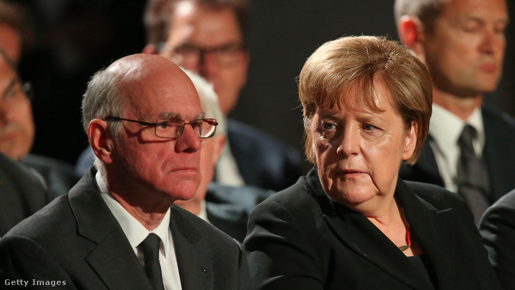 Norbert Lammert és Angela Merkel