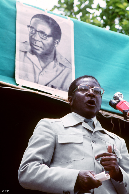 Mugabe 1980. március elsején Hararéban