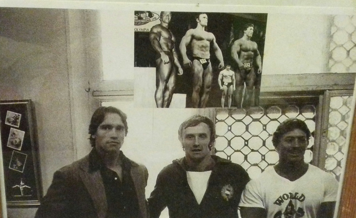 Arnlod Schwarzenegger és Bitter István