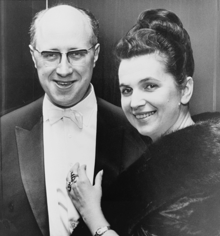 Rosztropovics és Galina Visnyevszkaja