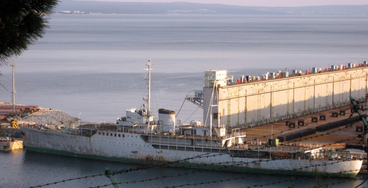Galeb a dokkban, Horvátország, 2008