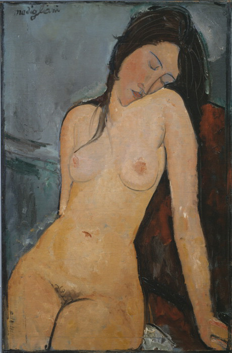 Modigliani: Iris Tree, 1916 (forrás: Wikipedia)