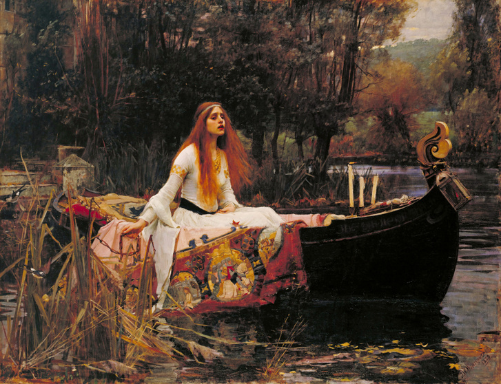 John William Waterhouse - The Lady of Shalott