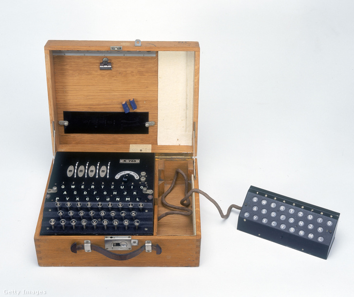 Egy négytárcsás Enigma