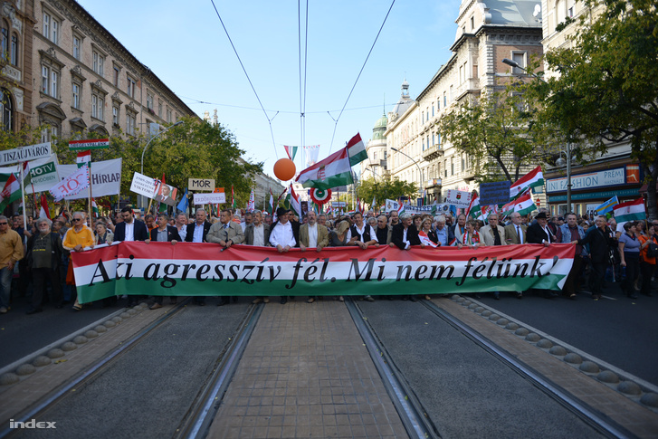 Békemenet Budapesten 2013 októberében