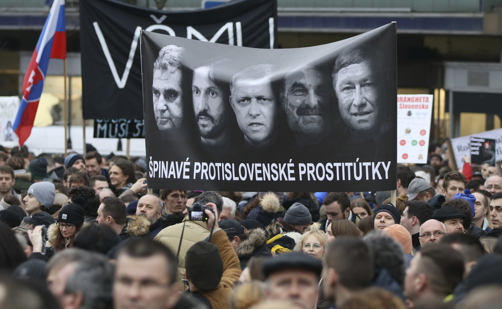 Az újságírógyilkosságba beleroppanhat a szlovák kormány