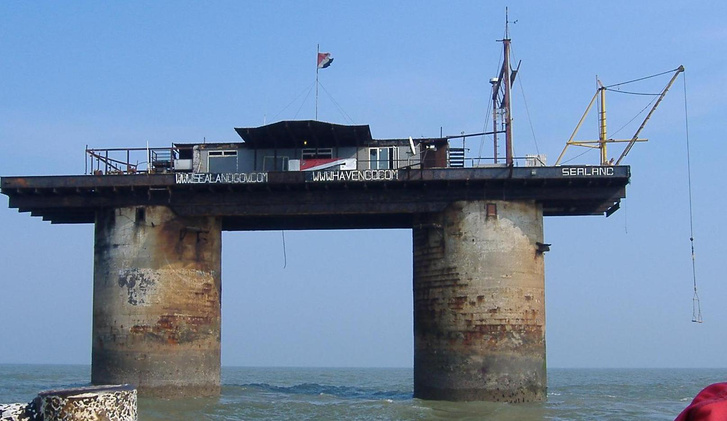 A Sealand Hercegség, Fredereic von Anhalt birodalma (Richard Lazenby fotója, forrás: Wikipedia)
