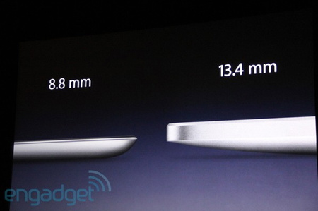 8.8 miliméterre vékonyodott az új iPad