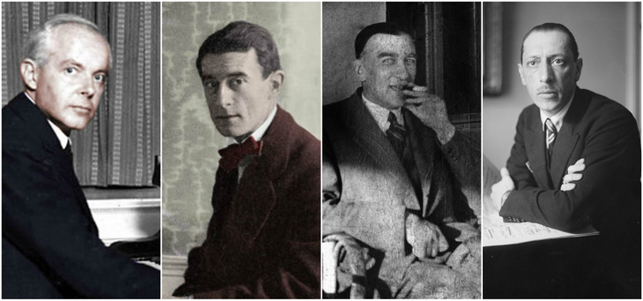 Bartók, Ravel, Szymanowski, Sztravinszkij