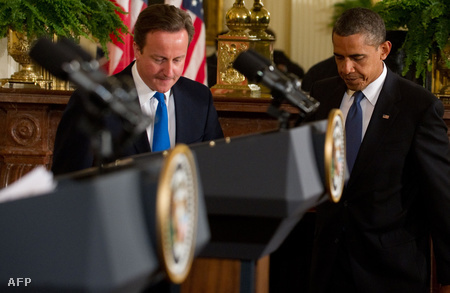 David Cameron és Barack Obama
