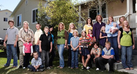 A teljes Brown család. Forrás: TLC