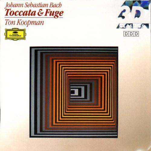 Johann Sebastian Bach - Ton Koopman – Organ Works - Toccata & Fuge (forrás: discogs.com)
