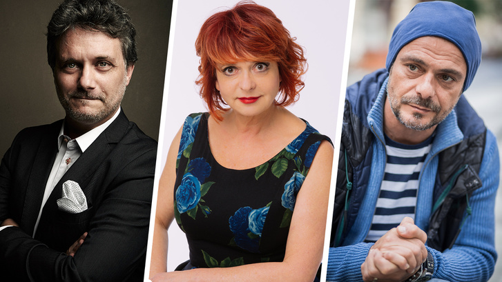 Nyáry Krisztián, Hernádi Judit, Szikszai Rémusz
