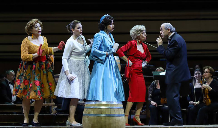 A Falstaff előadása a Müpában