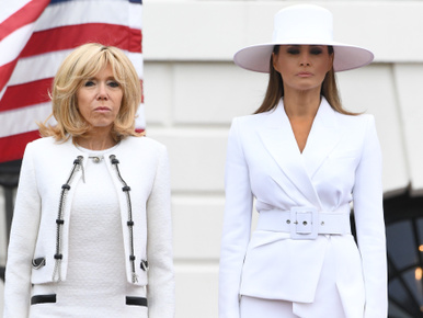 Elég nyugtalanító dolgokat mondott Melania Trump életéről a francia first lady