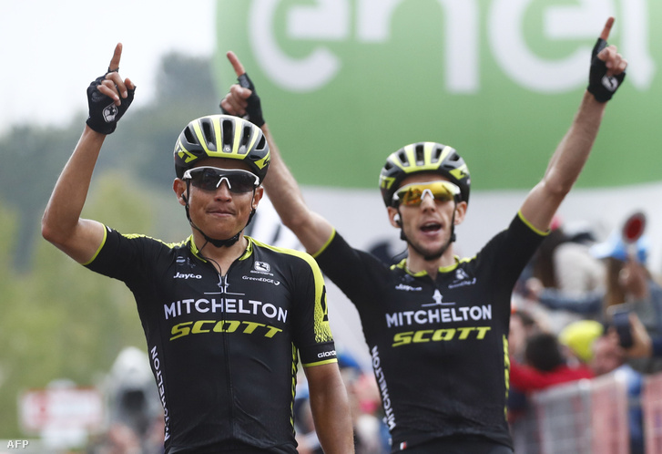 Esteban Chaves nyerte a Giro d'Italia 6. szakaszát csapattársa, Simon Yates előtt