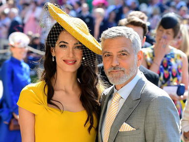 Amal Clooney elképesztően festett Harry herceg és Meghan Markle esküvőjén